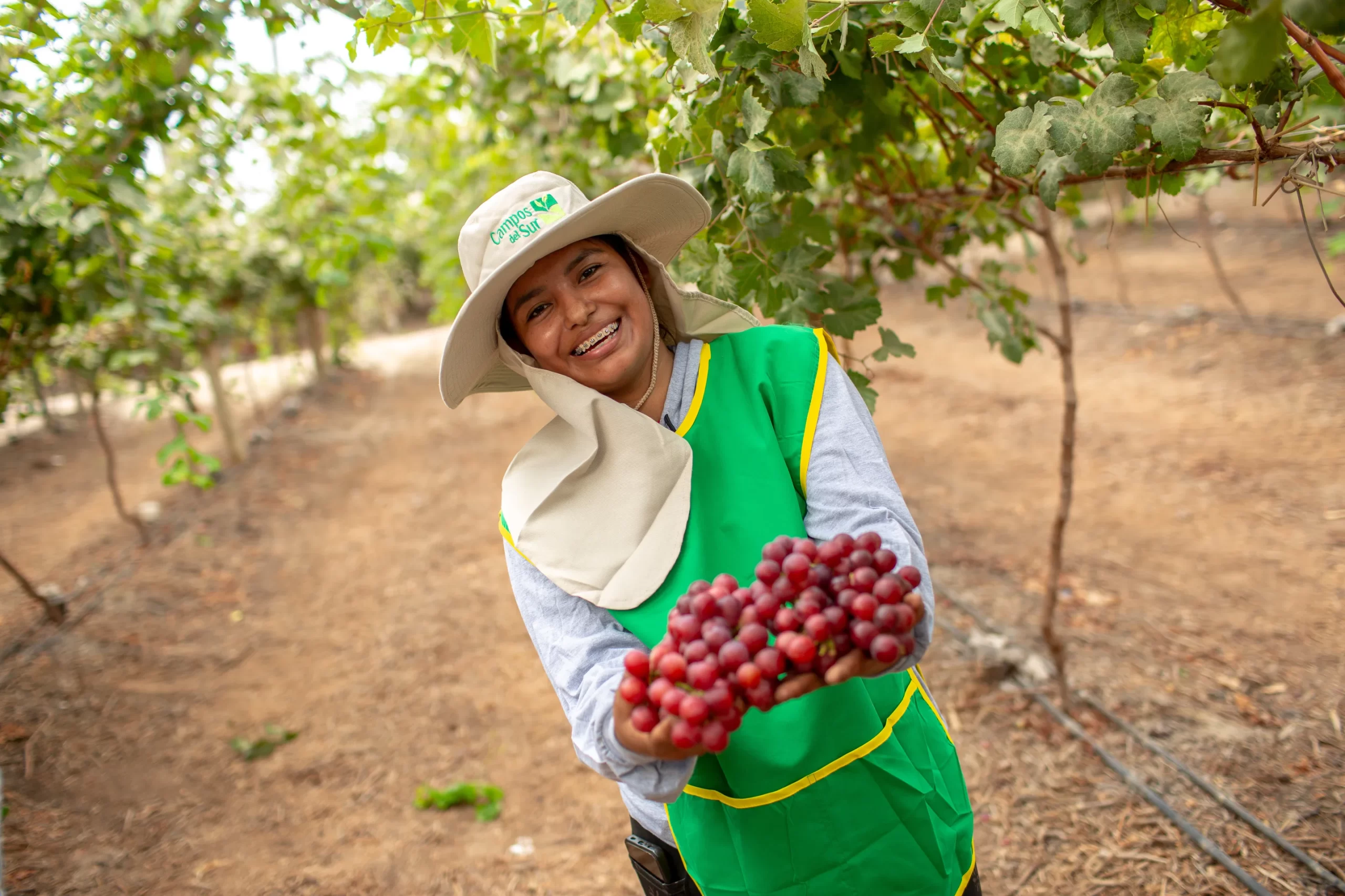 Mujer agro exportacion